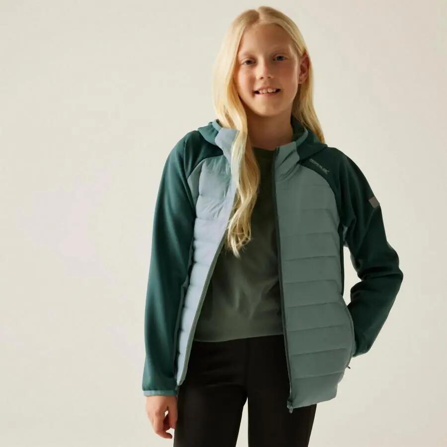 Veste à capuche Hybrid enfant Regatta Kielder IX 4/7