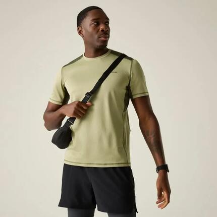 T-shirt à manches courtes en maille active Virda pour homme