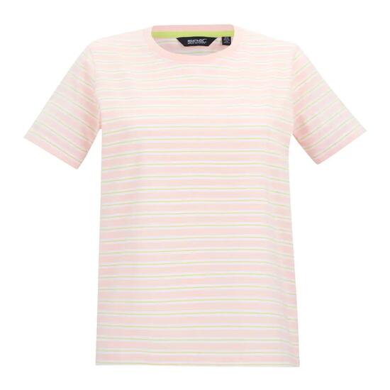 Camiseta de rayas de manga corta Bayletta para mujer
