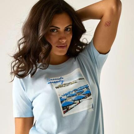 Tee Shirt en Coton Femme Regatta "Filandra IX" 38 Rose
