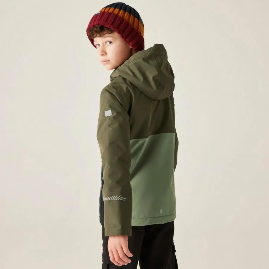 Waterproof jacket for children Regatta Hillain 4/7