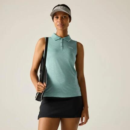 Damen Tima II Ärmelloses Poloshirt