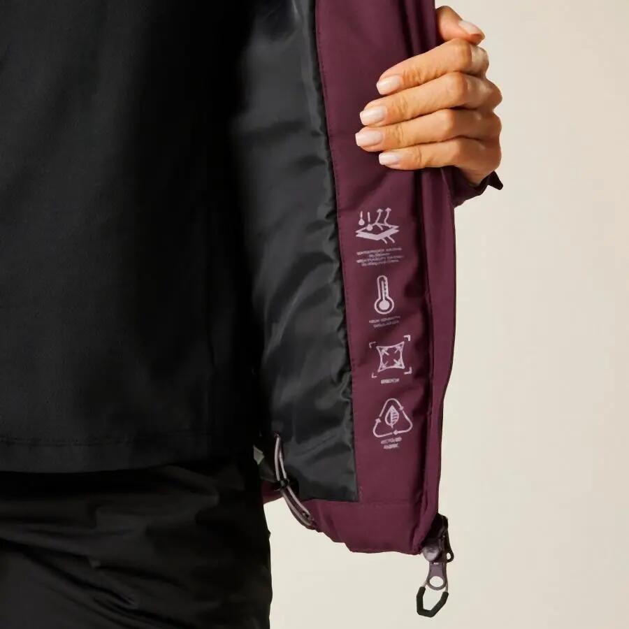 Veste imperméable à capuche femme Dare 2B Torrek Blaze 6/7