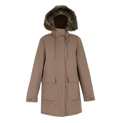 Veste longue Sabinka à capuche, imperméable et isolée pour femme