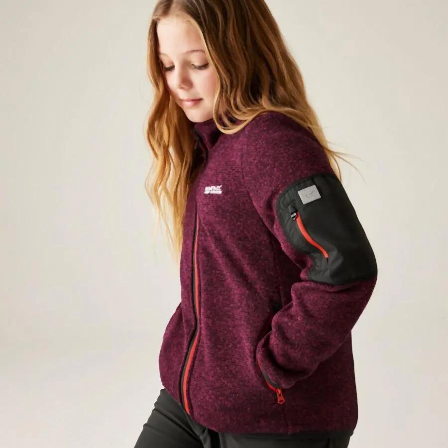 Polaire zippée enfant Regatta Newhill 2/7