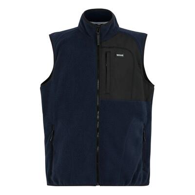 Frankie teddy fleece gilet bodywarmer met rits voor heren