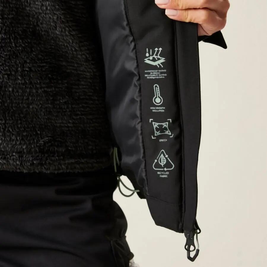 Regenjacke mit Kapuze für Damen Dare 2B Torrek Blaze 7/7