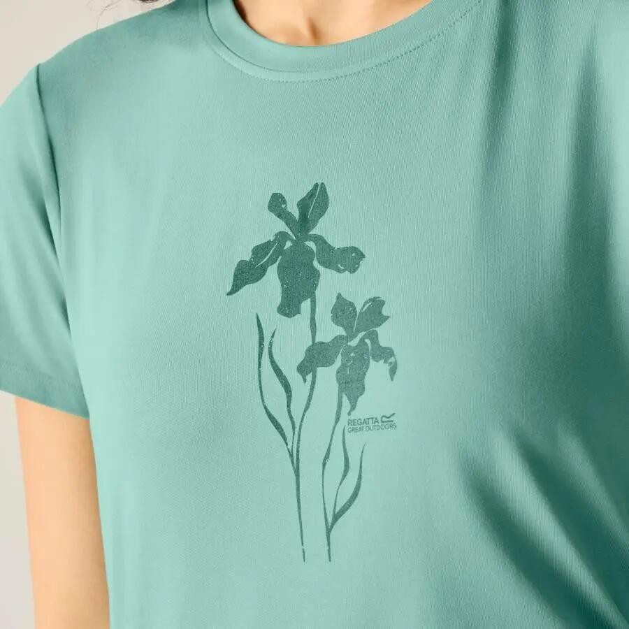 Damen T-Shirt Regatta Fingal Stretch 2/7