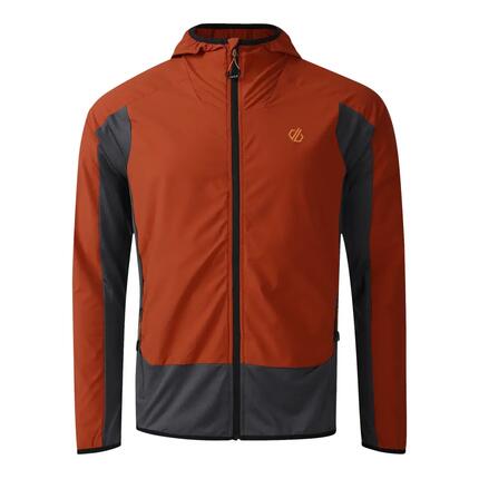 Herren Endurance Wind- und wasserabweisende Stretch-Midlayer-Jacke mit Kapuze