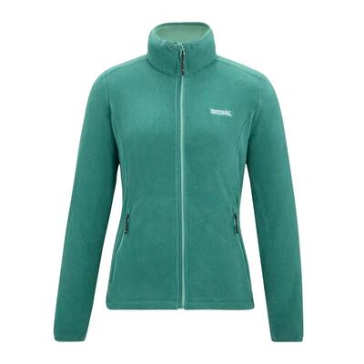 Fleece wandelen dames hoge kraag ritszakken floreo iv