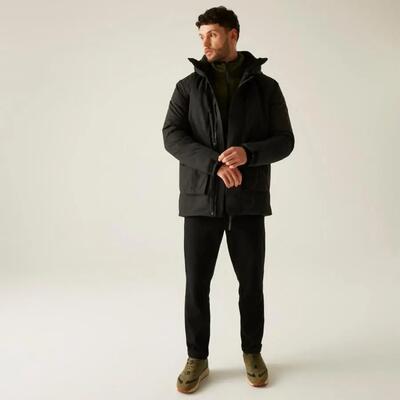 Waterproof en geïsoleerde jas regatta marron
