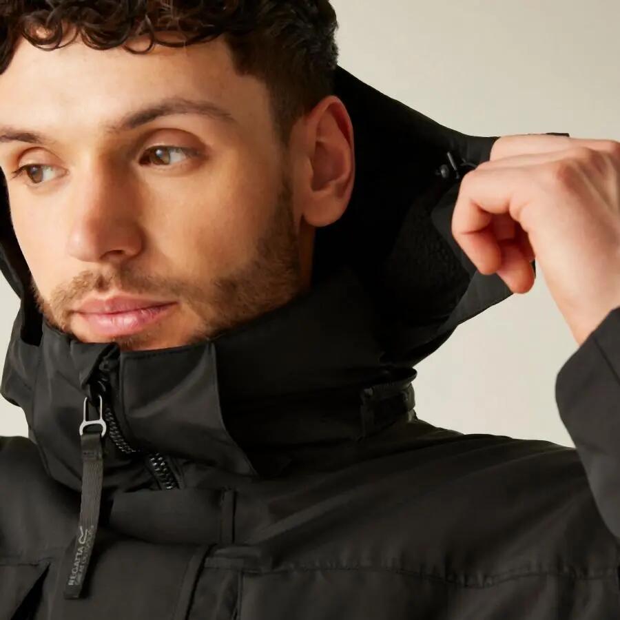 Wasserabweisende und isolierte Jacke Regatta Marron 7/7