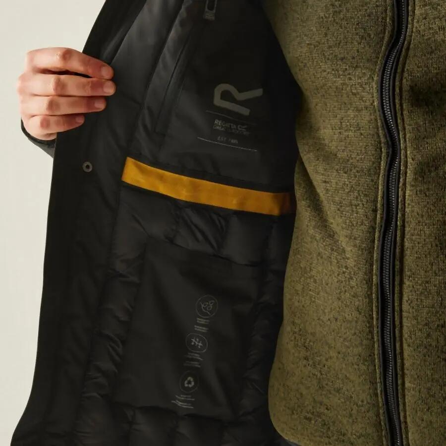 Wasserabweisende und isolierte Jacke Regatta Marron 4/7
