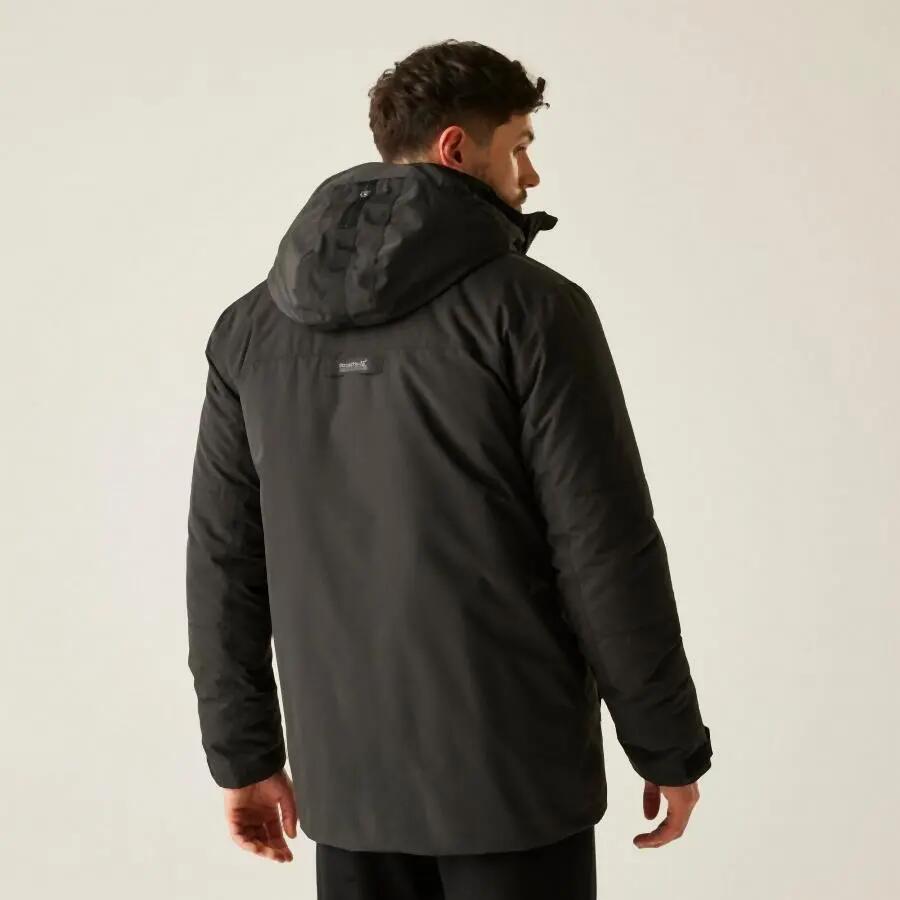 Wasserabweisende und isolierte Jacke Regatta Marron 3/7
