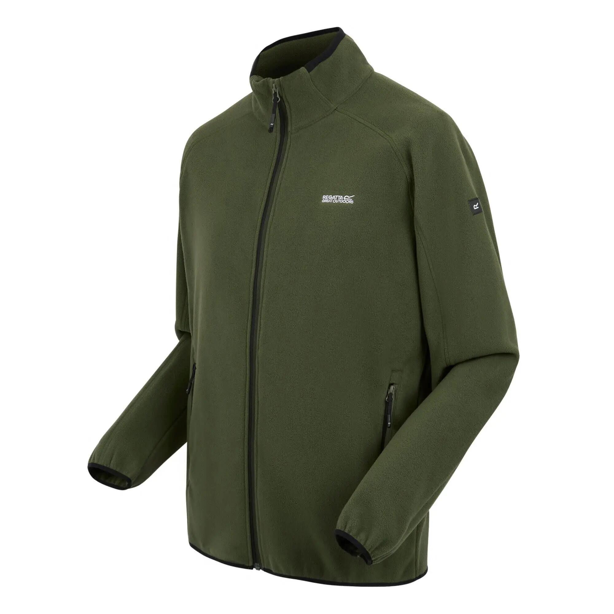 Fleece Pullover Herren - REGATTA Hadfield M - Olive Night 2/7
