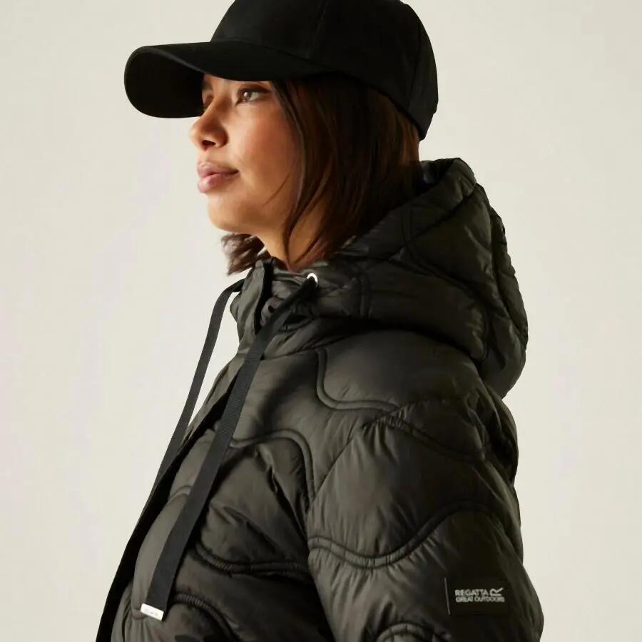 Piumino con cappuccio da donna Regatta Embrie 3/7