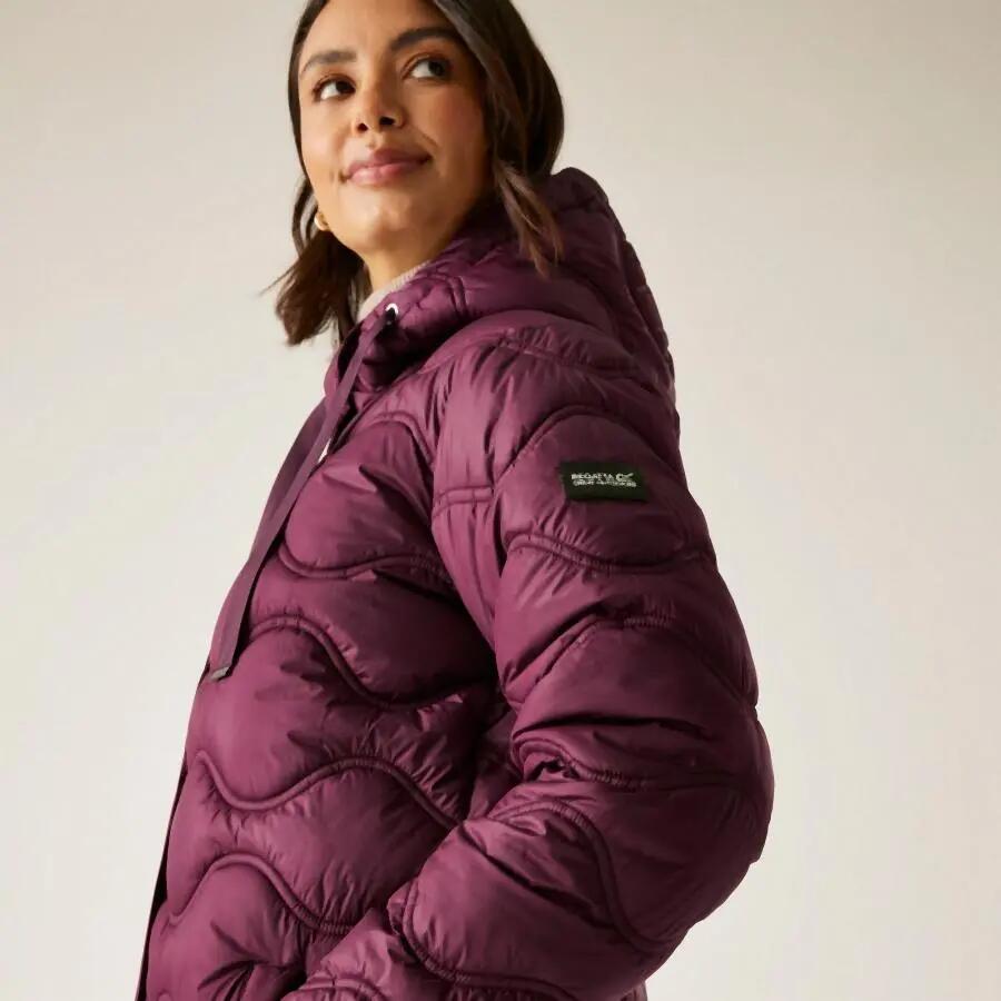 Piumino con cappuccio da donna Regatta Embrie 5/7