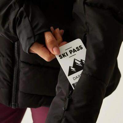 Damesjack met capuchon dare 2b glacier