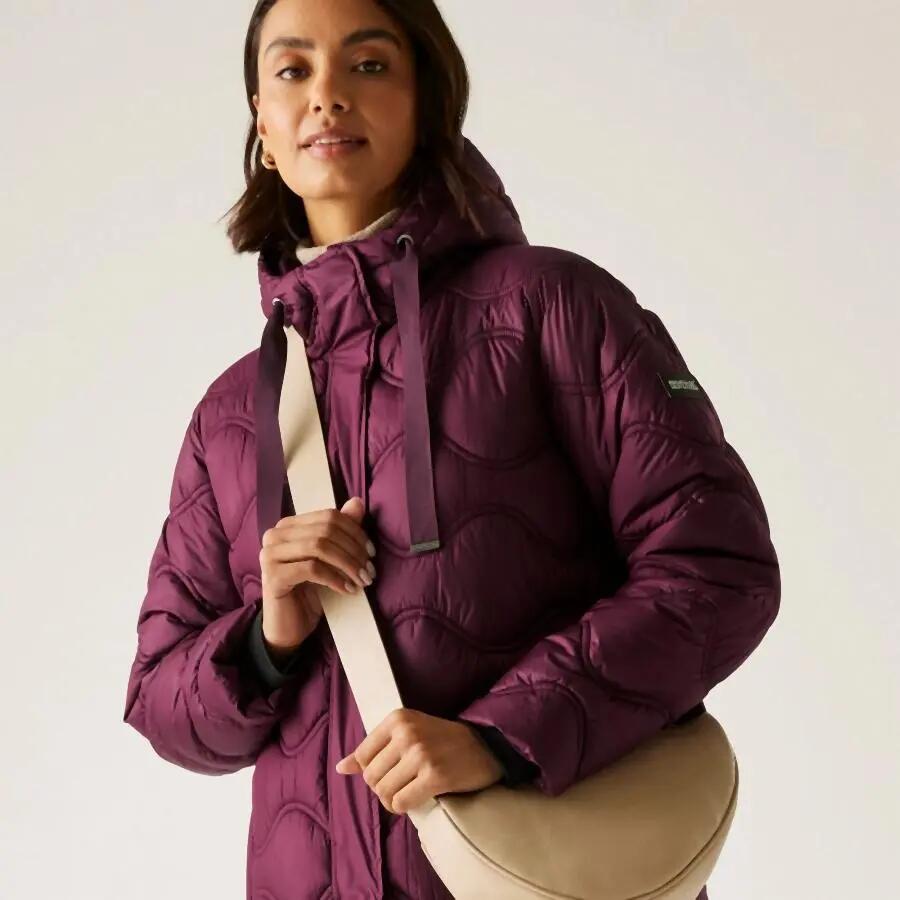 Piumino con cappuccio da donna Regatta Embrie 3/7