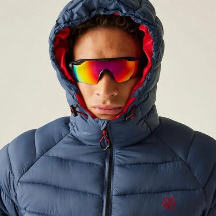 Doudoune Chaude de Randonnée DARE 2B "TORREK BAFFLED JACKET" M Bleu