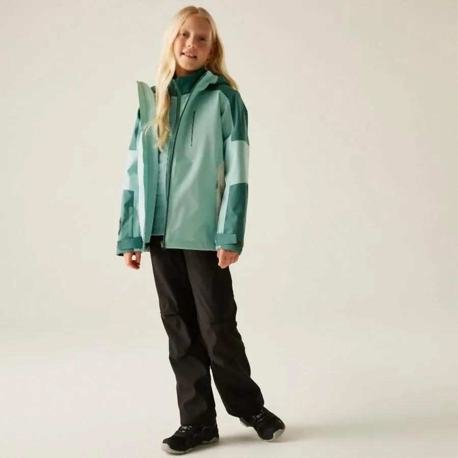 Veste de randonnée 3 en 1 fille Regatta Trekktain II 4/7