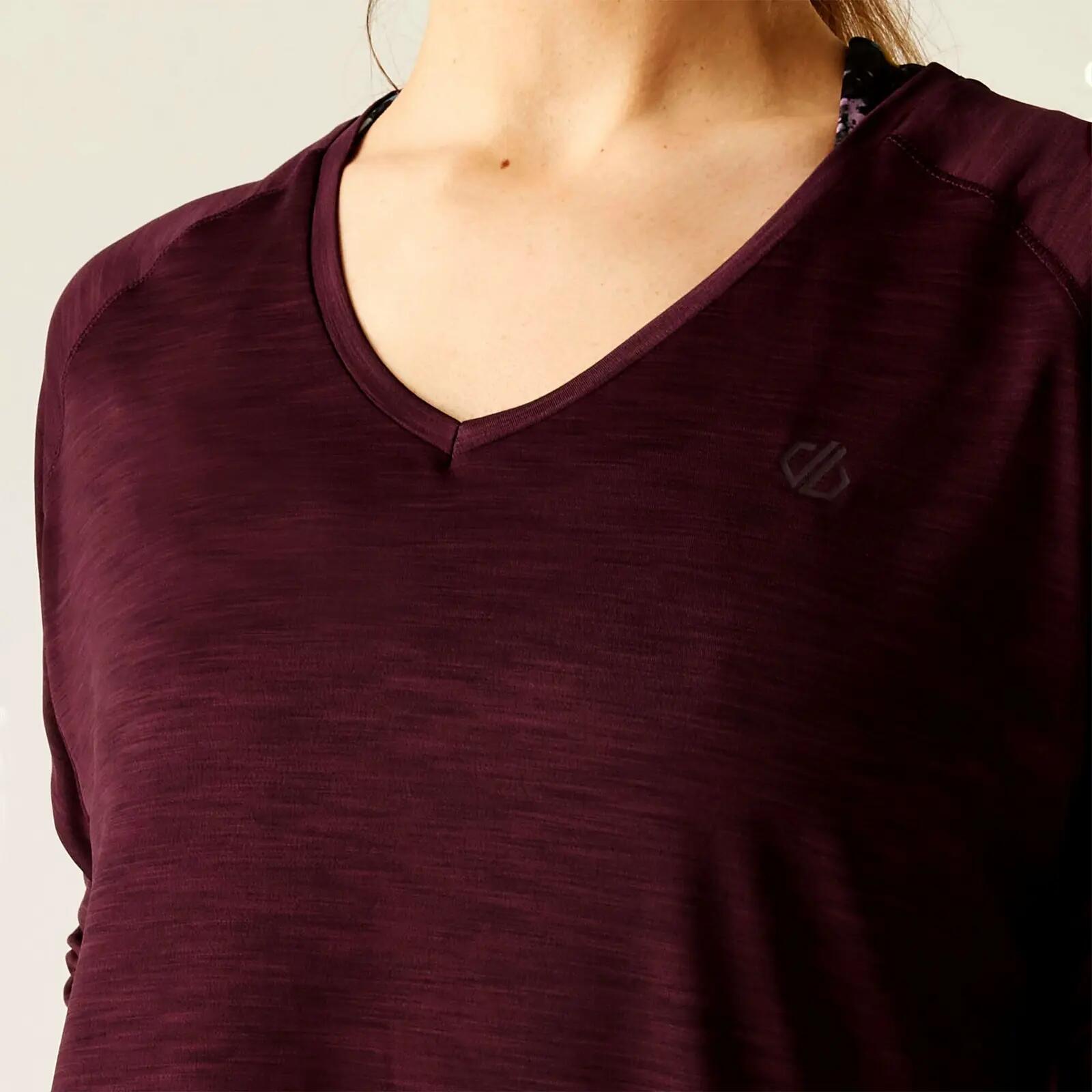 V-hals lange mouwen dames shirt Dare 2B Discern 5/7