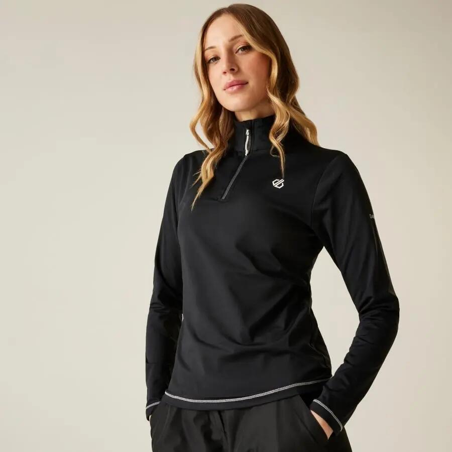 Sous maillot stretch 1/2 zip femme Dare 2B Lowline II 3/7