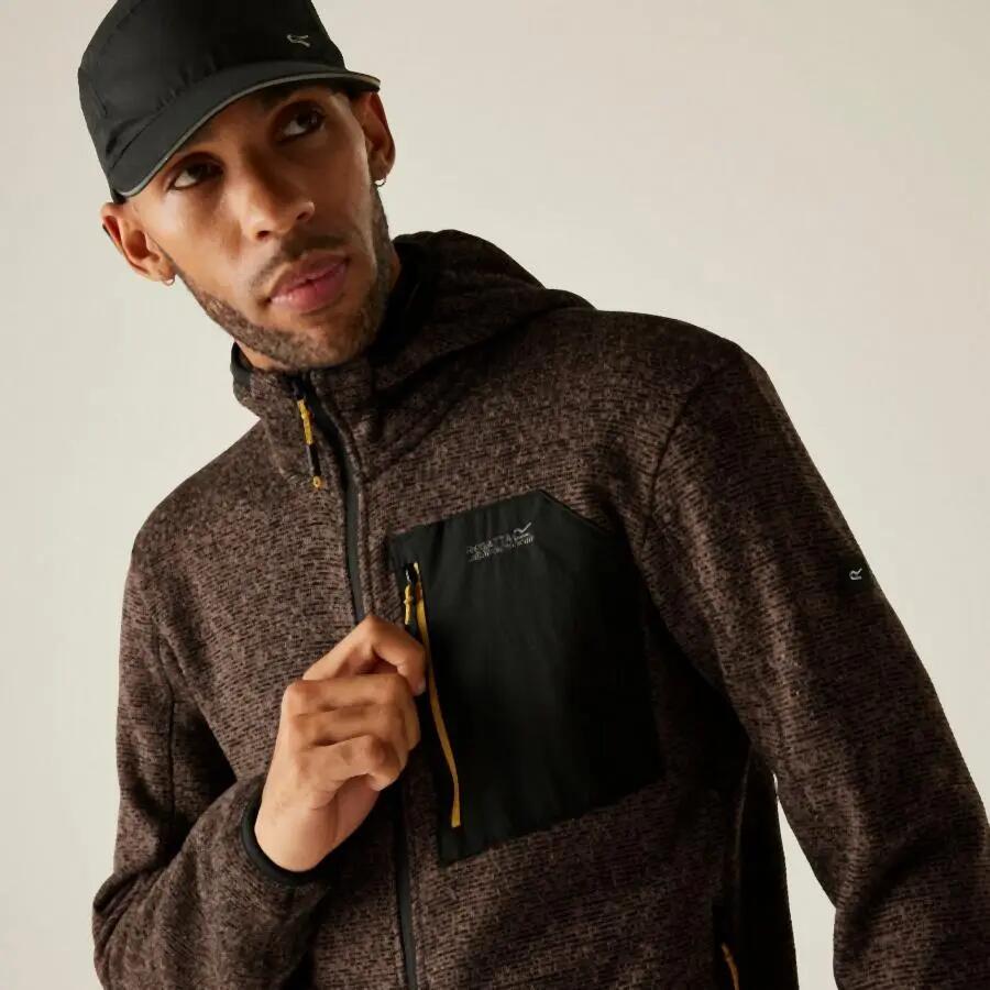 Fleece mit Reißverschluss und Kapuze Regatta Newhill 3/7
