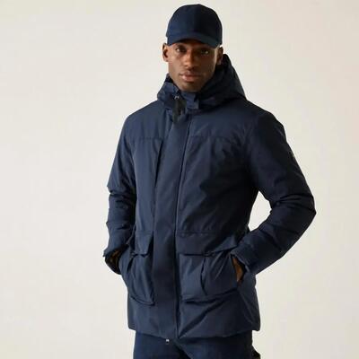 Waterproof en geïsoleerde jas regatta marron