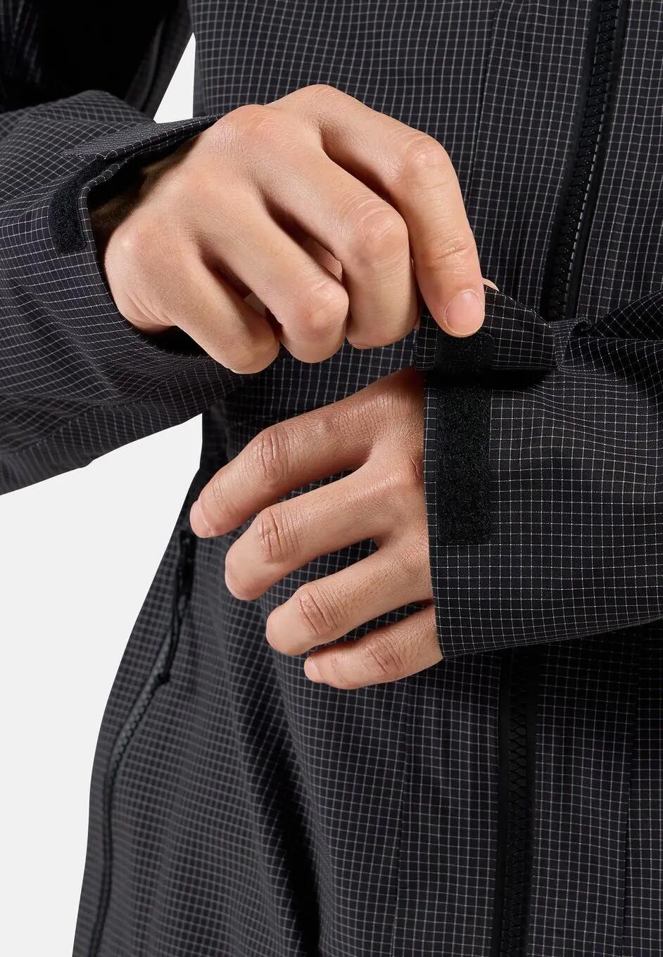 Veste Imperméable Odlo Ascent 3L Noir Homme 6/7