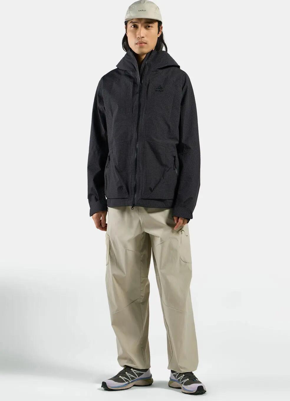 Veste Imperméable Odlo Ascent 3L Noir Homme 3/7
