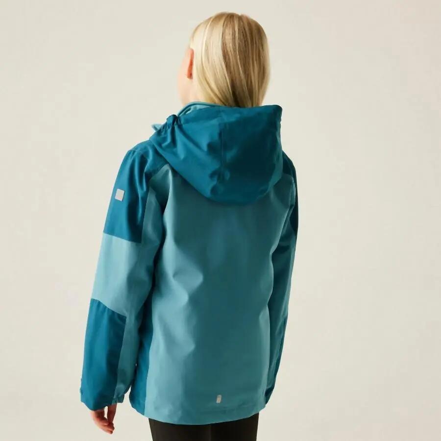 Regatta Trekktain 3 in 1 Jacke für Mädchen Wasserdicht mit Kapuze 6/7