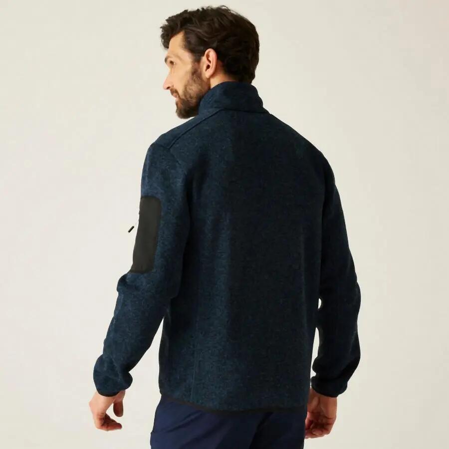 Newhill Wärmendes Stretch-Fleece mit durchgehendem Reißverschluss für Herren 4/7