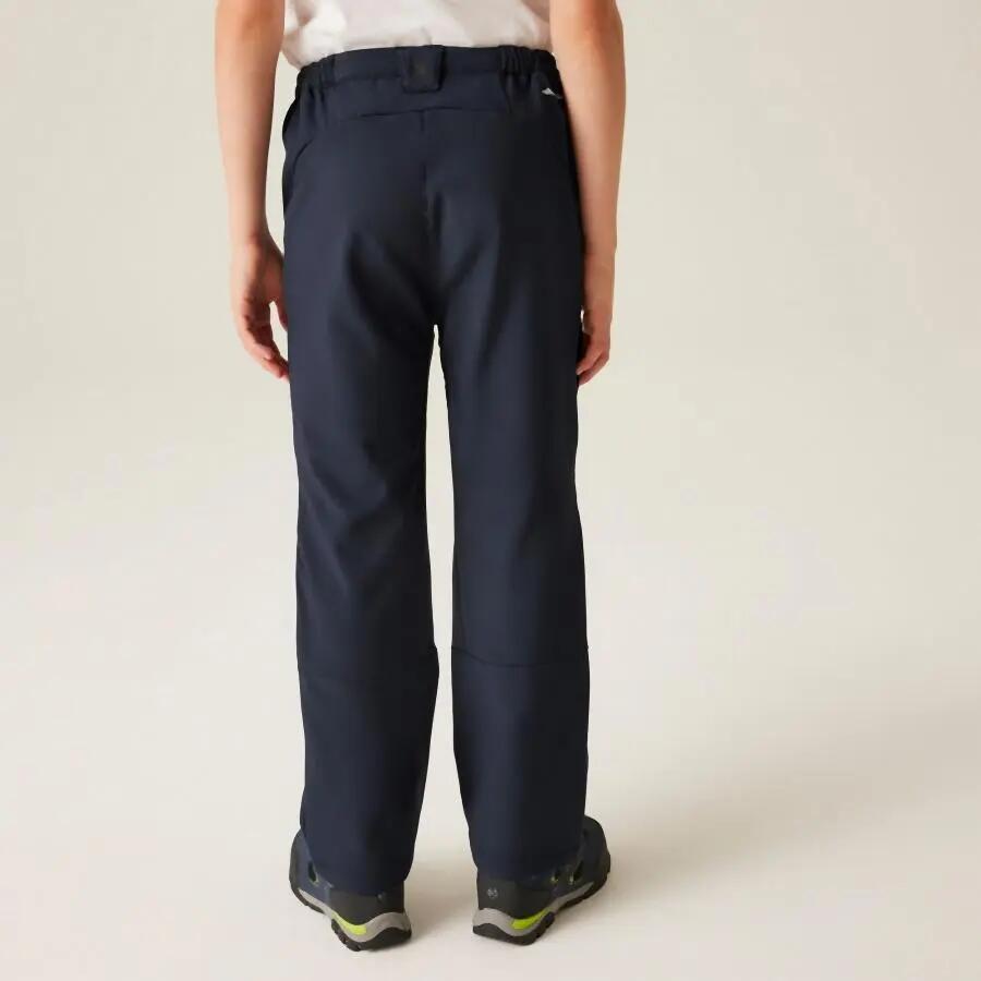 Pantaloni impermeabili softshell per bambini Regatta 2/7