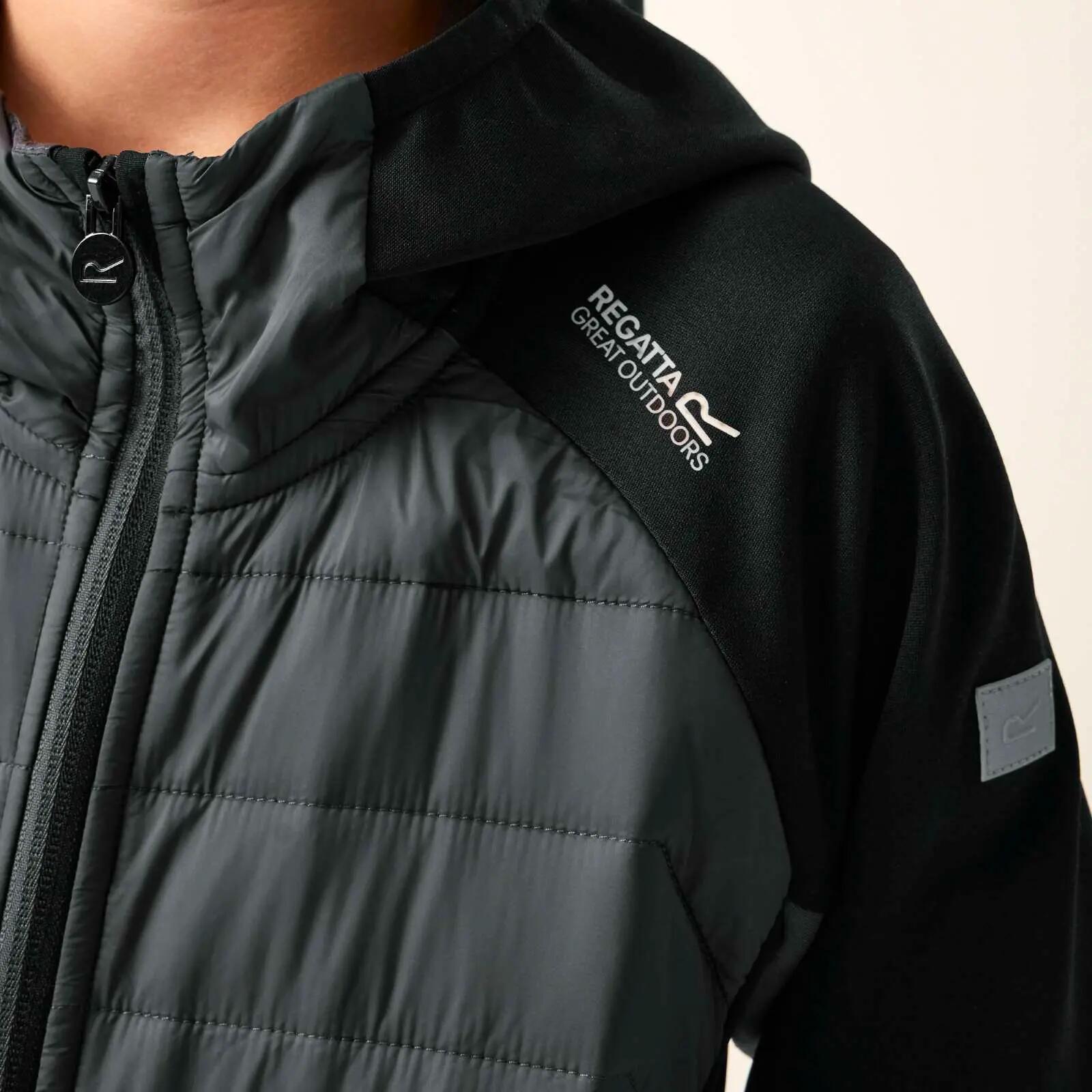 Chaqueta con capucha infantil Regatta Kielder IX 5/7