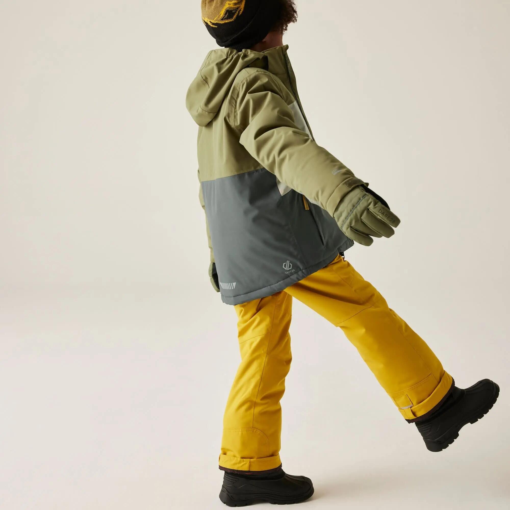 Giacca montagna bambini Send It! Jacket K - kaki 6/8