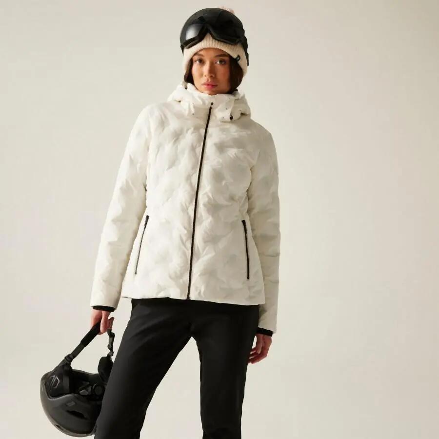 Veste de ski rembourrée isolée imperméable Enfold pour femmes 3/7