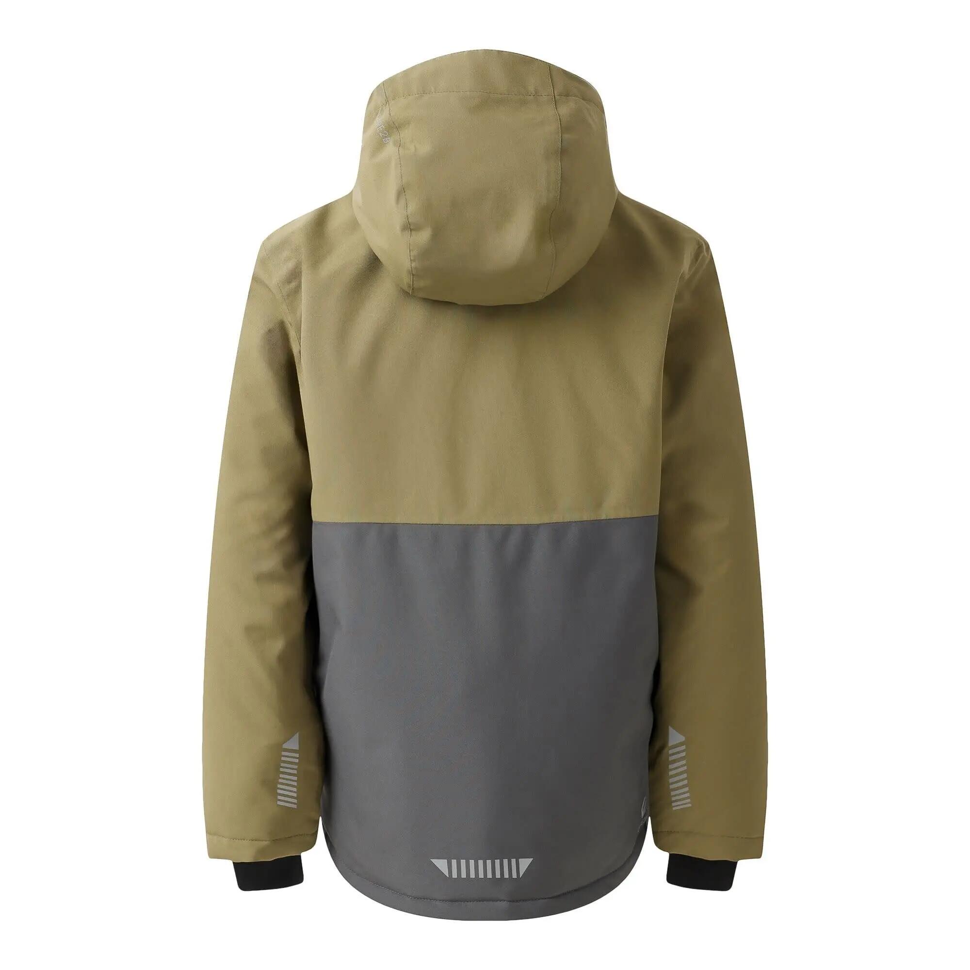 Giacca montagna bambini Send It! Jacket K - kaki 3/8