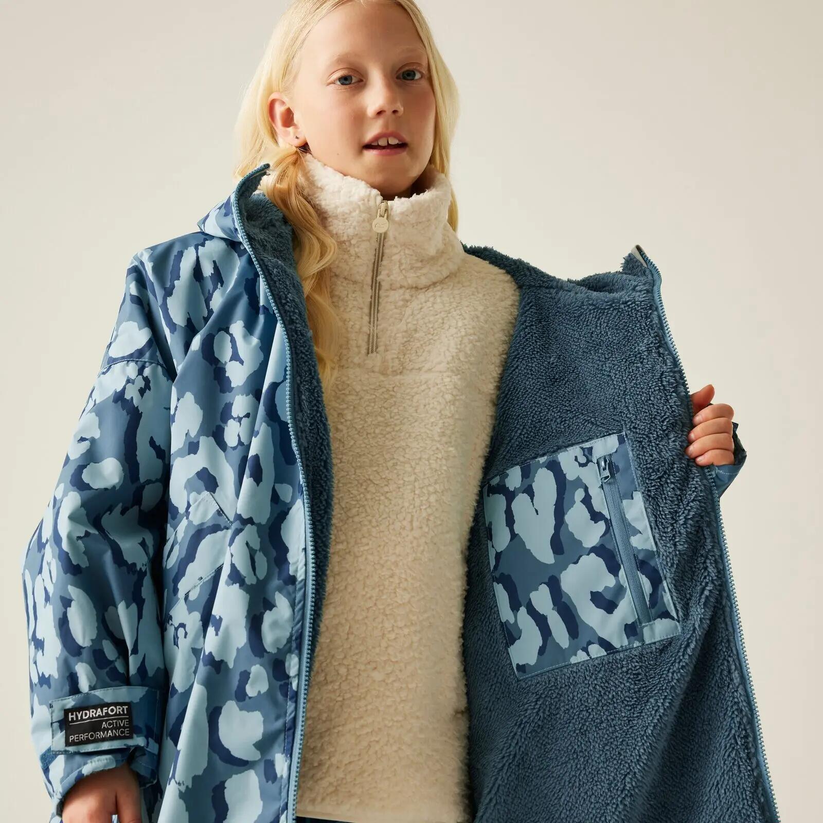 Toalla Poncho Niño Impermeable Regatta 3/7