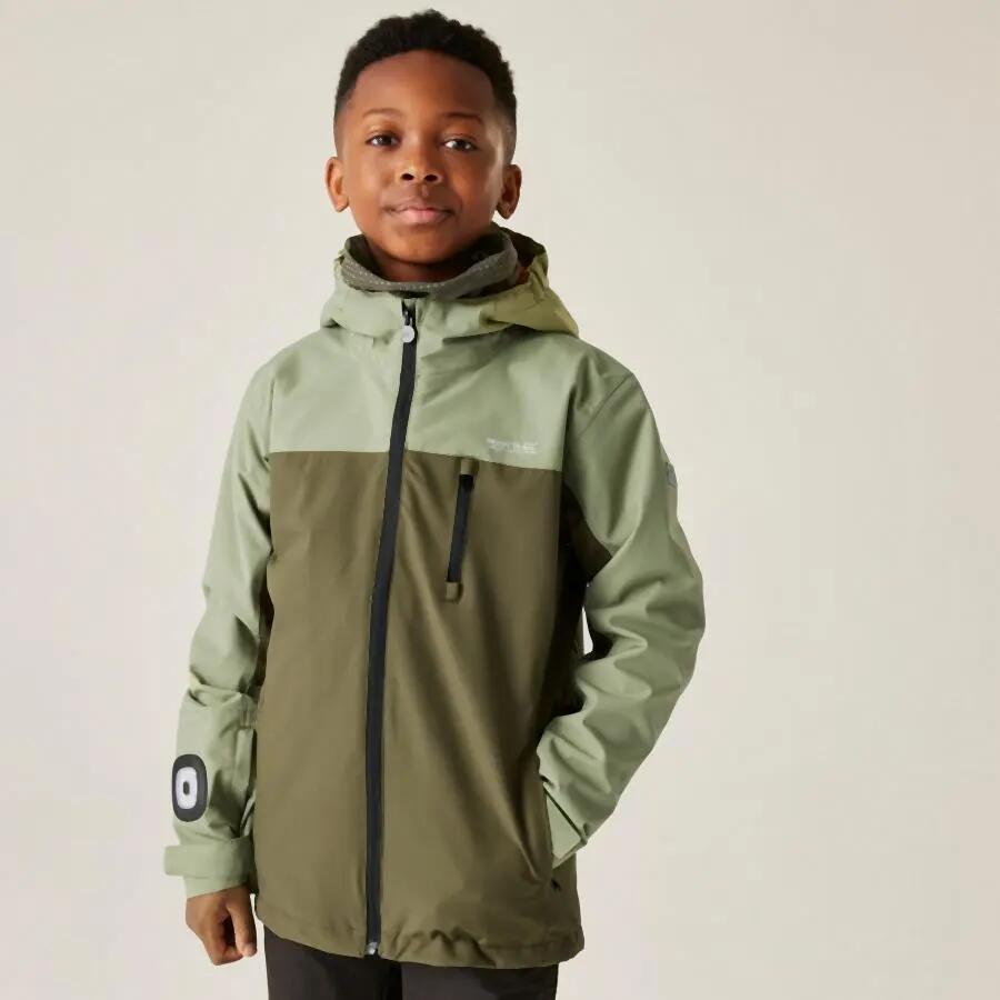Chaqueta impermeable, transpirable y elástica 3 en 1 Trekktain para niños 5/7