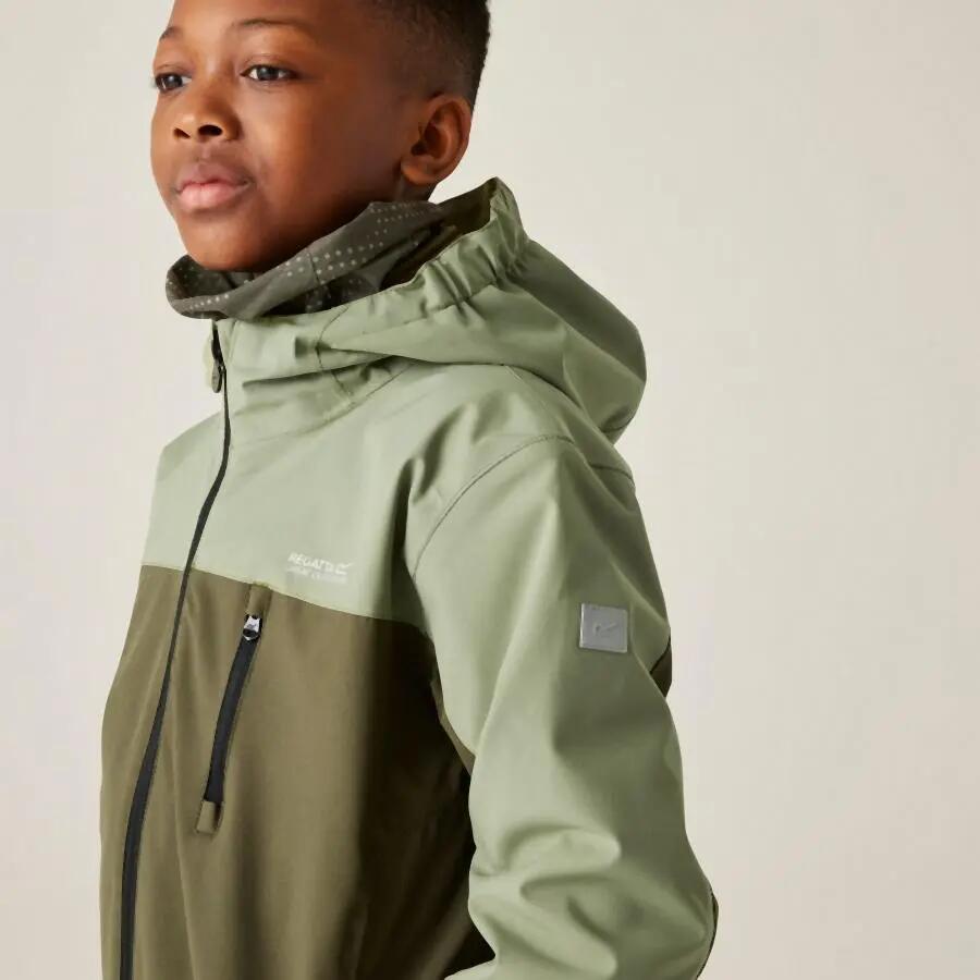 Chaqueta impermeable, transpirable y elástica 3 en 1 Trekktain para niños 4/7