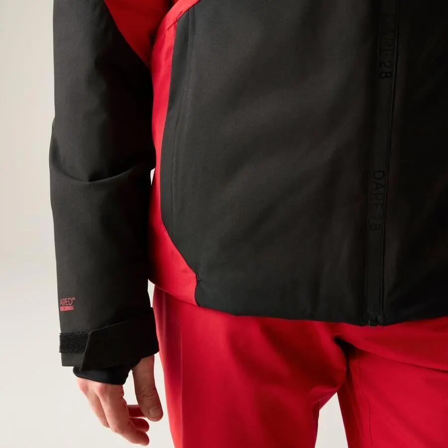 Veste de ski isolée imperméable et respirante pour hommes assimilate 2/7