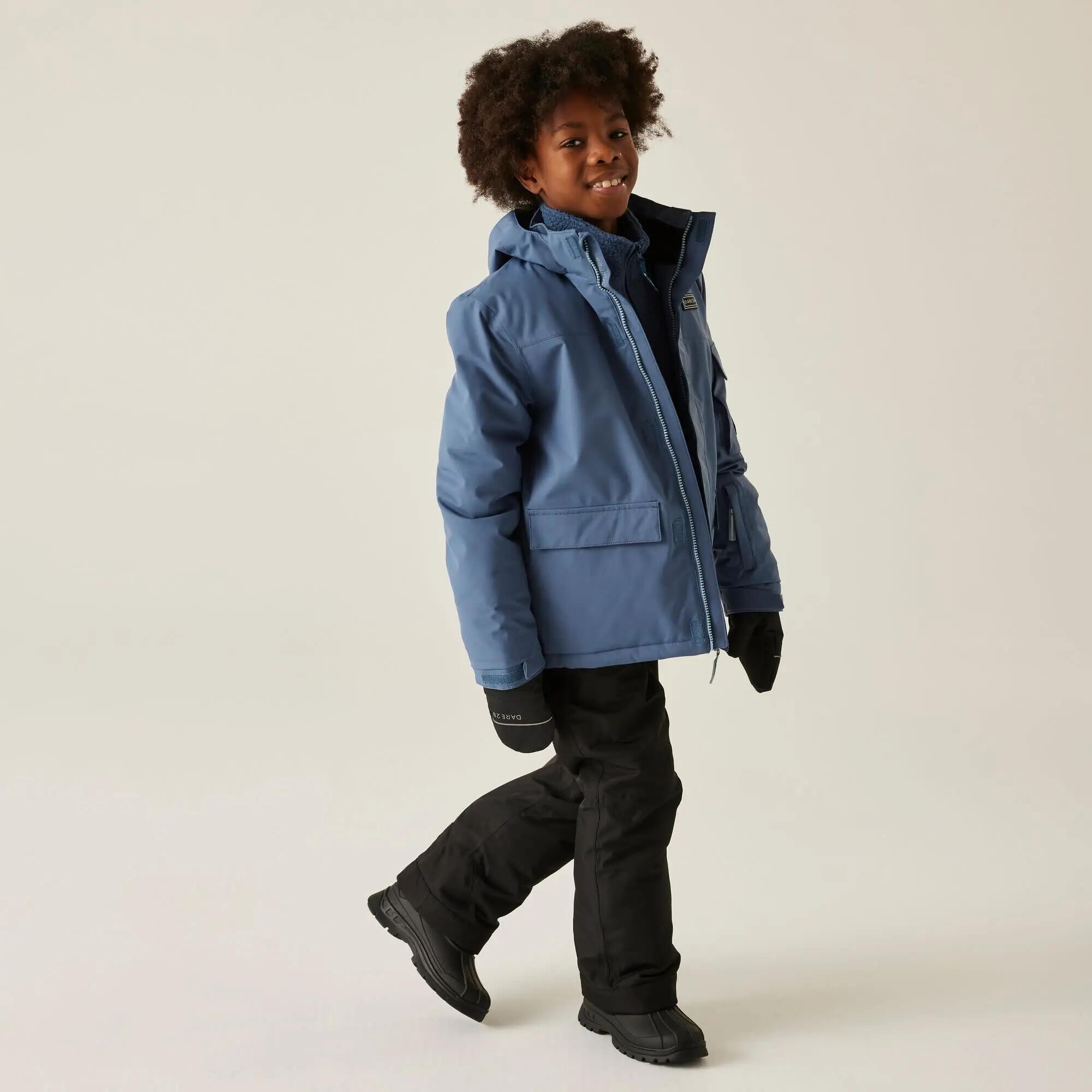 Veste randonnée enfant Shredder Jacket K - bleu 3/8