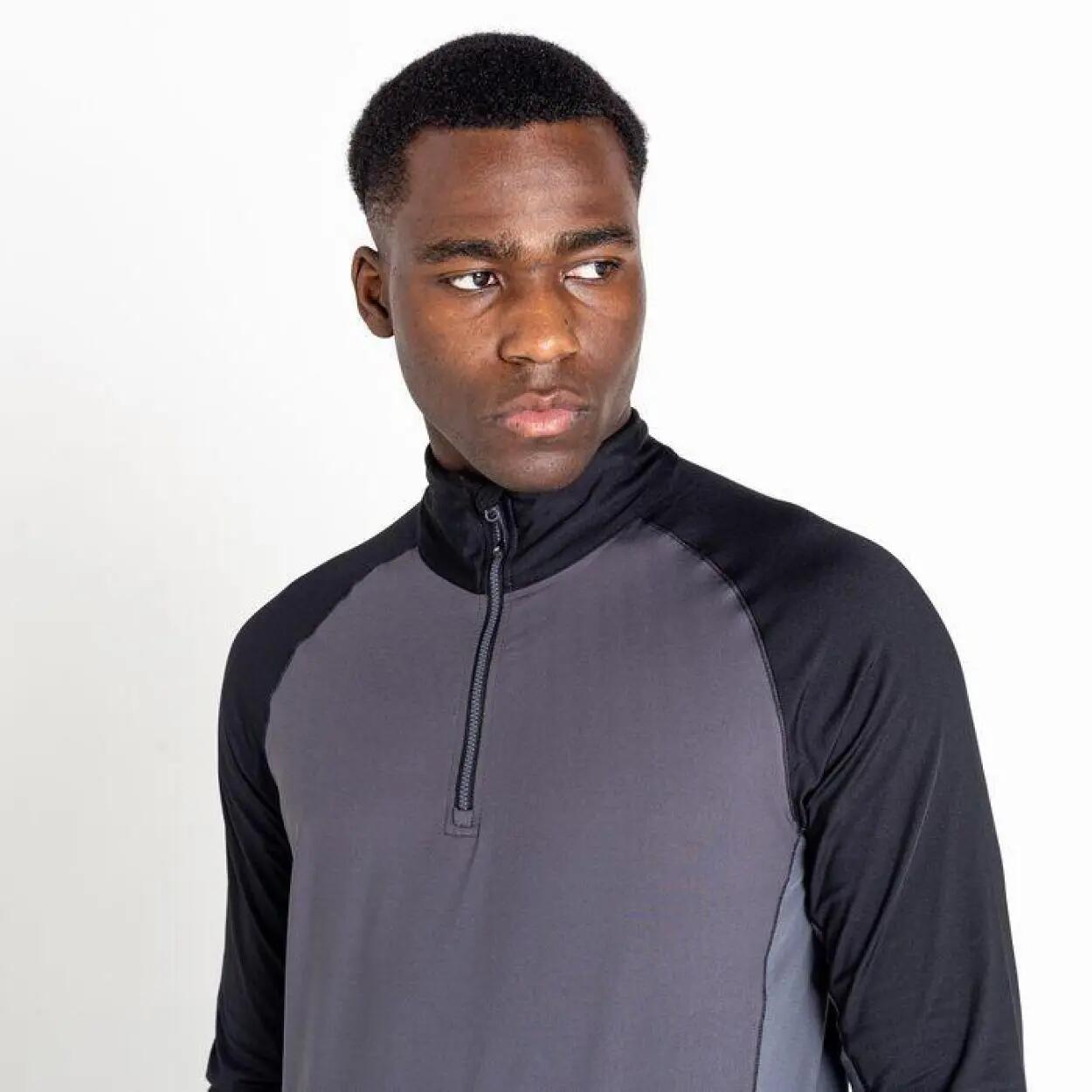 DARE 2B Dare2b Pullys Fuser1/4ZipCoreSt  Hommes EbonyG/Black 1/7