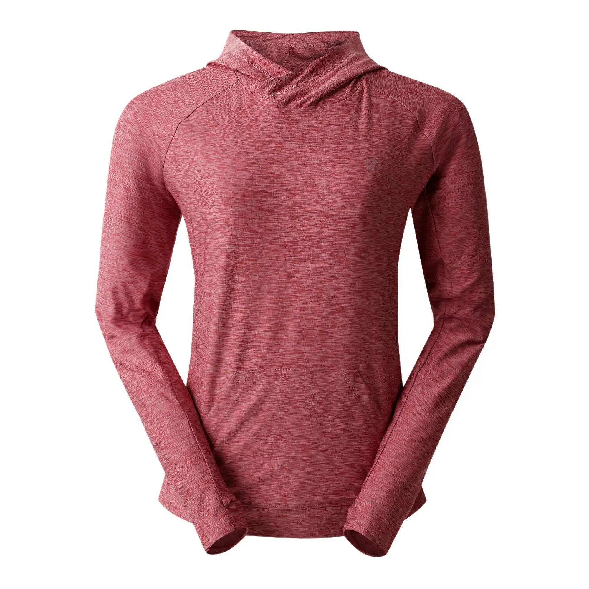 Fleecevest sport Dames DARE2B Sprint City Hoodie - roze 2/7