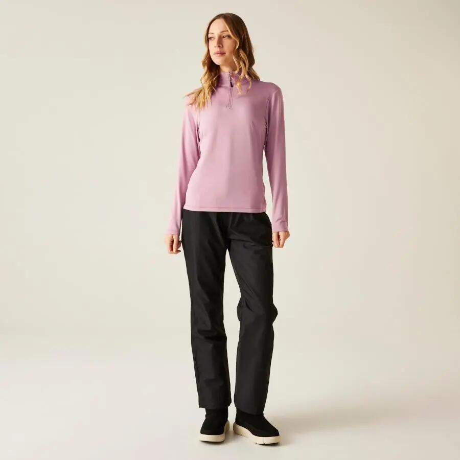 Pullover Sweat Fleece Ski Dames Midlayer Lowline II 3/7