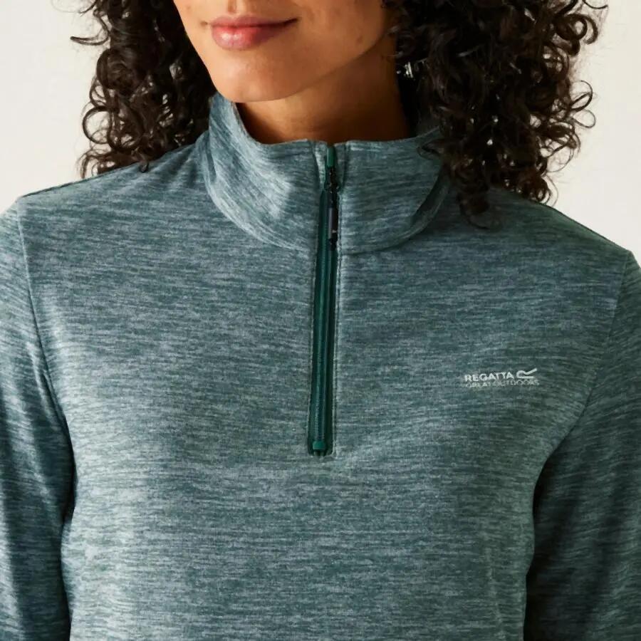 Sweethart Marl Fleece met halve rits voor dames 2/7
