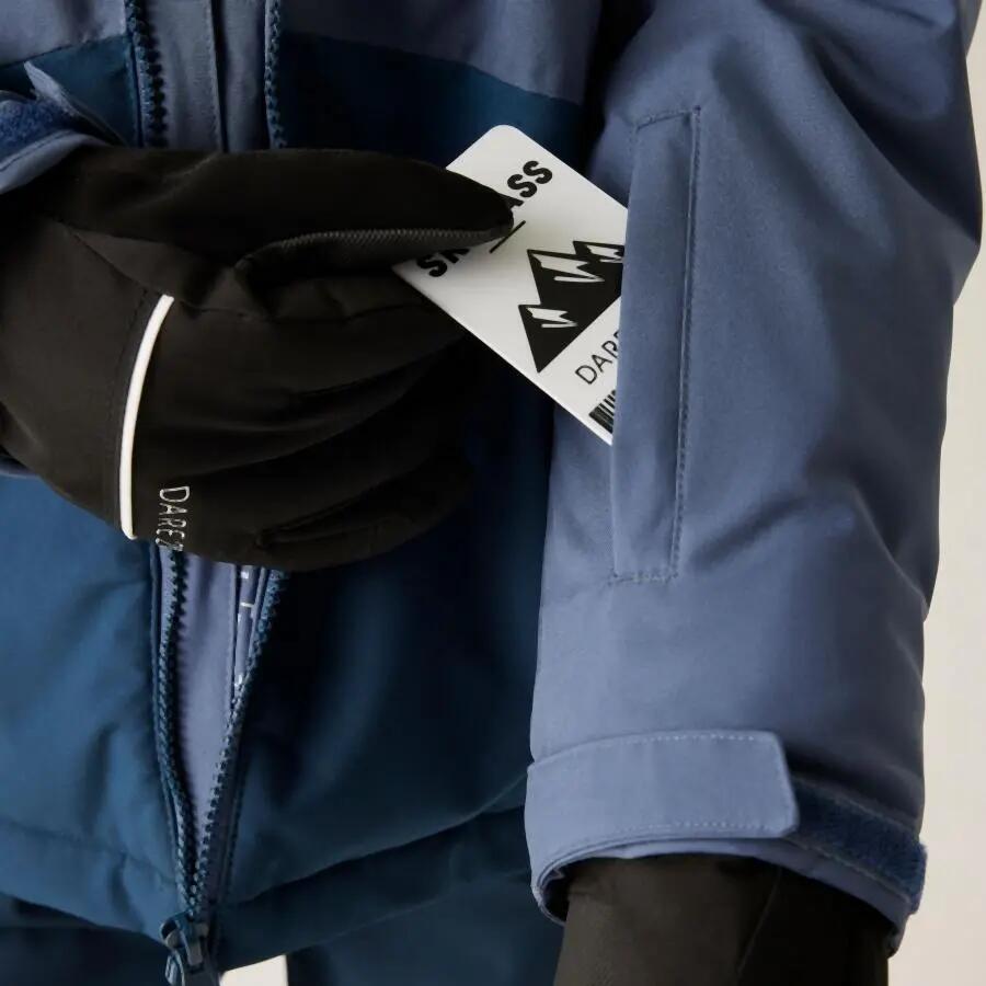 Chaqueta de esquí impermeable, transpirable y aislante Send It! para niños 3/7