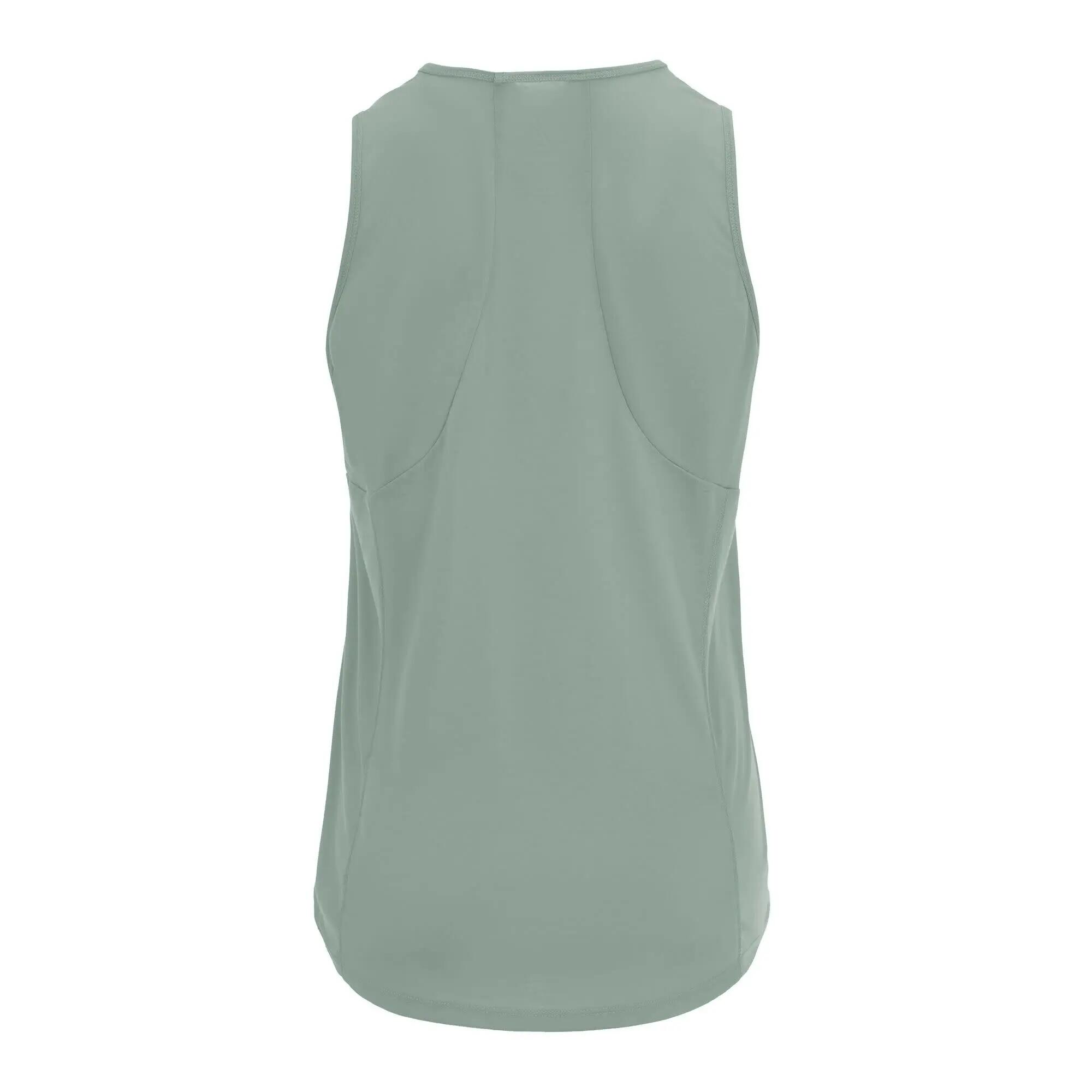 Camiseta yoga mujer Nimble Tank - verde 3/7
