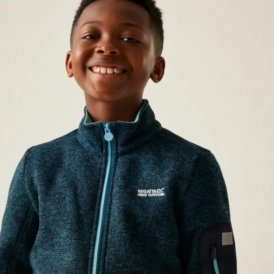 Pile con zip per bambini Regatta Newhill 4/7